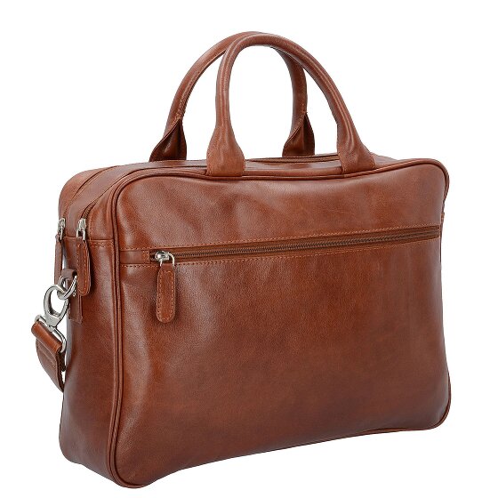 Dermata Aktentasche Leder 40 cm Laptopfach