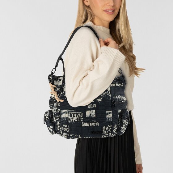 Desigual Newspaper Arica Schultertasche 30 cm