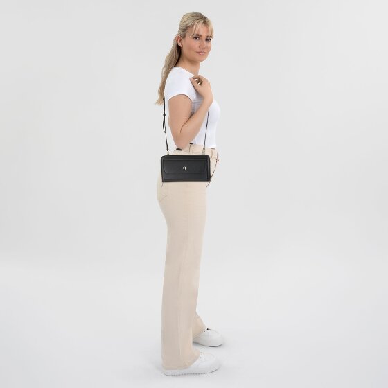 AIGNER Clutch Geldbörse Leder 20 cm