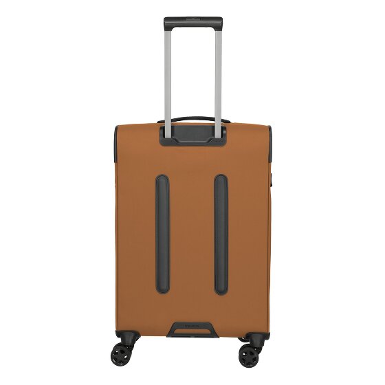 Travelite Briize 4 Rollen Trolley M 67 cm mit Dehnfalte