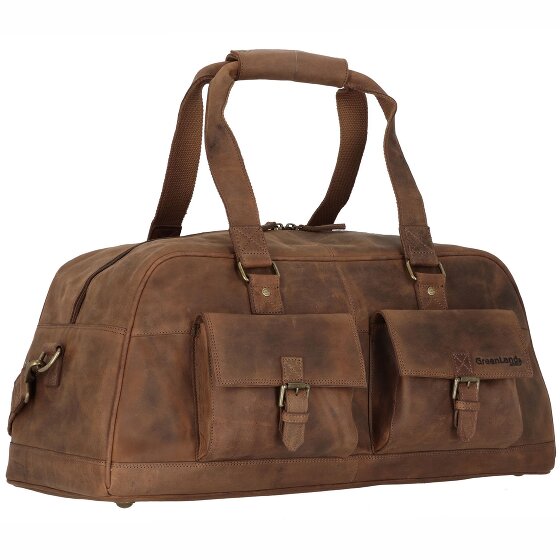 Greenland Nature Montenegro Weekender Reisetasche Leder 60 cm