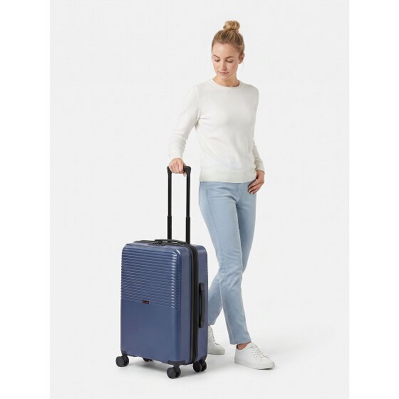Pack Easy Jet 4 Rollen Trolley M 64 cm mit Dehnfalte