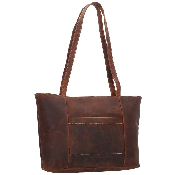 Jack Kinsky Baltimore 18 Schultertasche Leder 34 cm