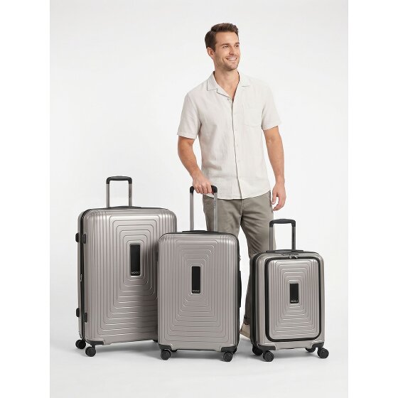 Redolz Essentials 14 4 Rollen Kofferset 3-teilig mit Dehnfalte
