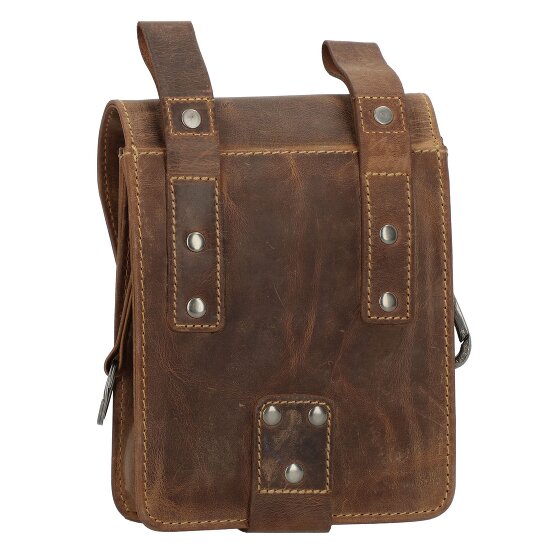 Greenburry Vintage Gürteltasche Leder 14.5 cm