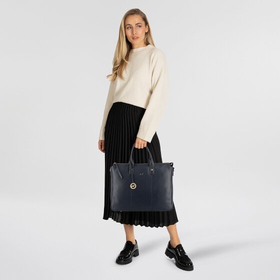 Braun Büffel Hanna Shopper Tasche Leder 39 cm Laptopfach