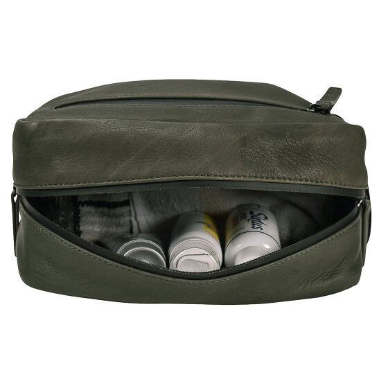 Leonhard Heyden Den Haag Kulturbeutel Leder 23 cm