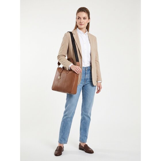 Braun Büffel Hanna Shopper Tasche Leder 39 cm Laptopfach
