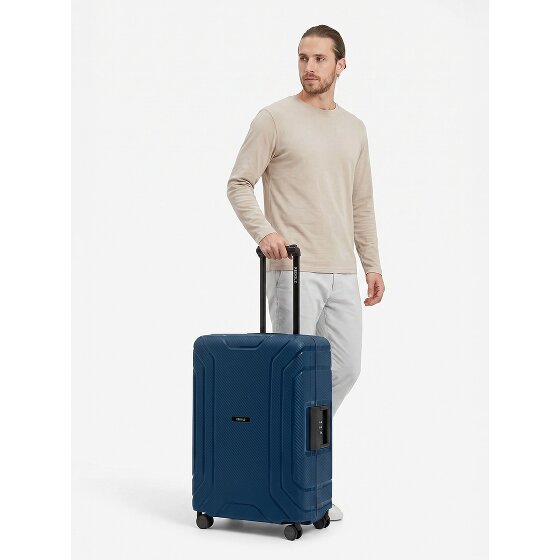 Redolz Essentials 15 4-Rollen Trolley 65 cm mit Dreipunkt-Verschluss