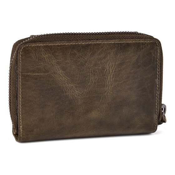 Greenburry Newport Geldbörse RFID Schutz Leder 14 cm