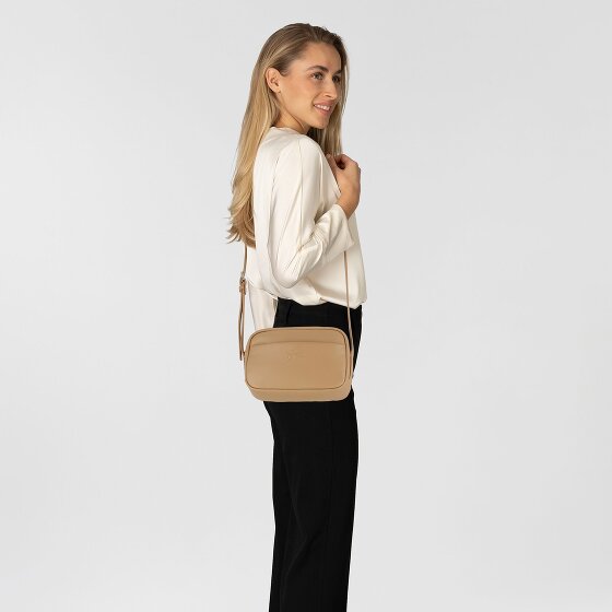 Lacoste City Court Umhängetasche Leder 21.5 cm