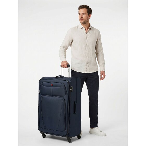 Wenger Beaumont 4-Rollen Trolley XL 87 cm Sondergrösse mit Dehnfalte