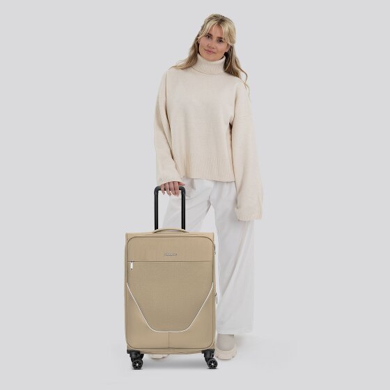 Stratic taska 4-Rollen Trolley M 65 cm mit Dehnfalte