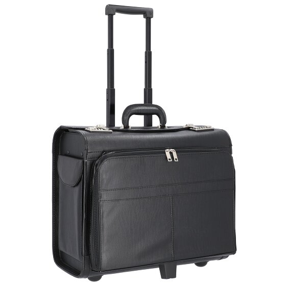 Alassio 2-Rollen Pilotenkoffer 45 cm Laptopfach