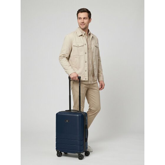camel active Hanoi 4 Rollen Kabinentrolley S 55 cm mit Dehnfalte