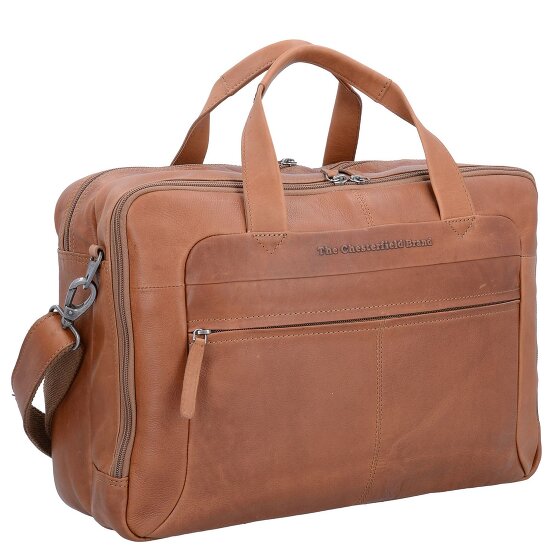 The Chesterfield Brand Wax Pull Up Aktentasche Leder 44 cm Laptopfach
