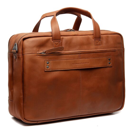 The Chesterfield Brand Wax Pull Up Aktentasche Leder 44 cm Laptopfach