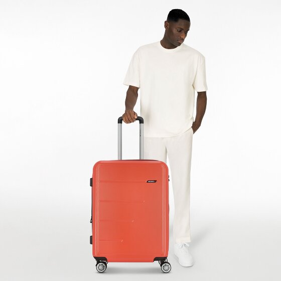 Gabol Future Plus 4 Rollen Trolley 66 cm mit Dehnfalte