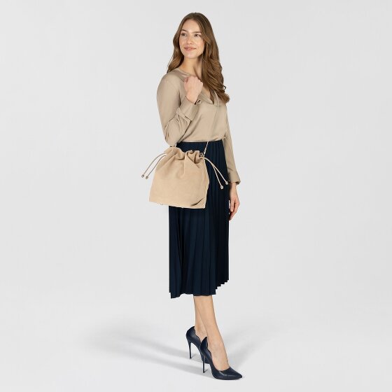 Hey Marly Cool Companion Suede Beuteltasche Leder 38 cm