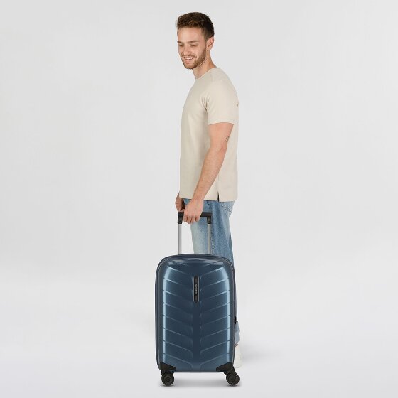 Samsonite Attrix 4 Rollen Kabinentrolley 55 cm mit Dehnfalte