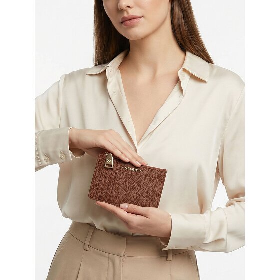 Lazarotti Bologna Leather Schlüsseletui Cardholder Leder 11,5 cm mit Air Tag Fach
