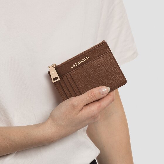 Lazarotti Bologna Leather Schlüsseletui Leder 11,5 cm mit Air Tag Fach