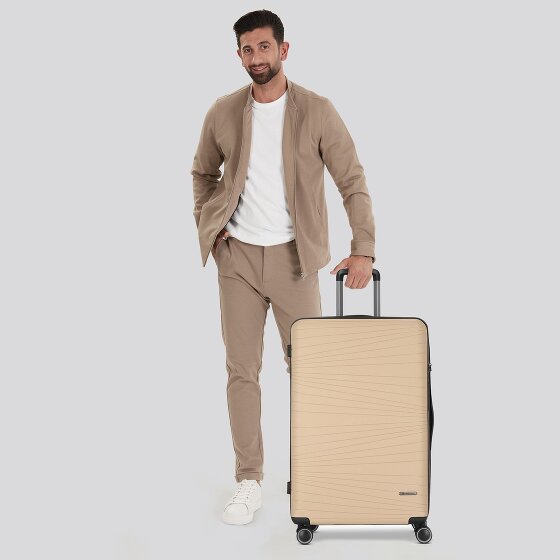 Franky Dallas 3.0 4 Rollen Trolley M 65 cm mit Dehnfalte