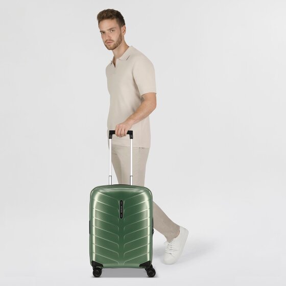 Samsonite Attrix 4 Rollen Kabinentrolley 55 cm mit Dehnfalte