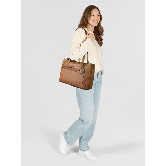 Harbour 2nd Urban Poets Zea Shopper Tasche Leder 33 cm