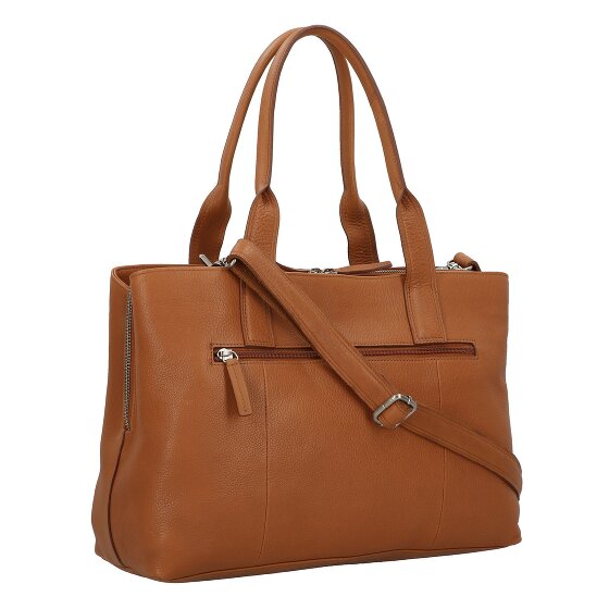 Burkely Soft Skylar Schultertasche Leder 36 cm Laptopfach