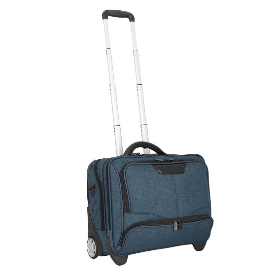 Dermata 2 Rollen Businesstrolley 46 cm Laptopfach
