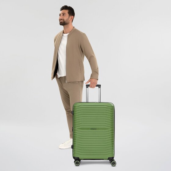 Stratic Shine 4 Rollen Trolley 65 cm mit Dehnfalte
