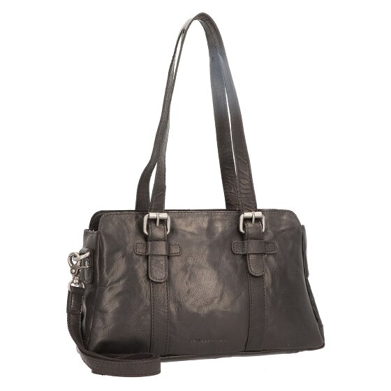 Spikes & Sparrow Schultertasche Leder 34 cm