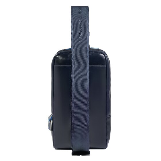 Piquadro Blue Square Umhängetasche Leder 28 cm