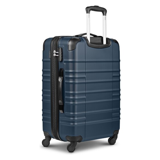 Wenger Amplar Evo 4 Rollen Trolley M 65 cm mit Dehnfalte