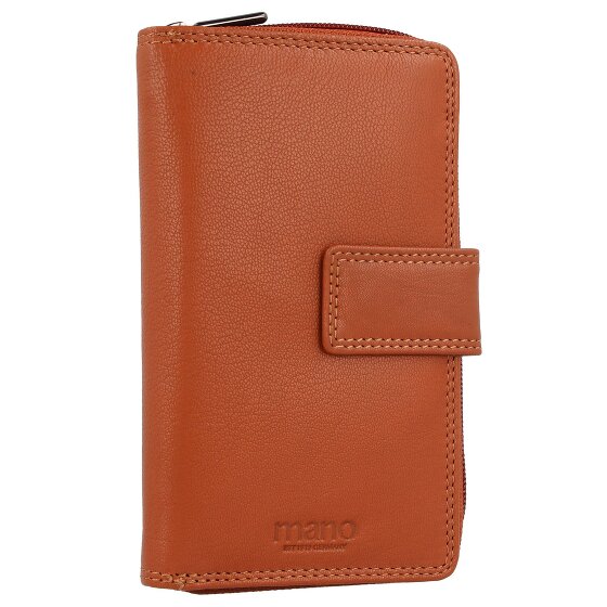 mano Donna Giulia Geldbörse Leder 10,5 cm