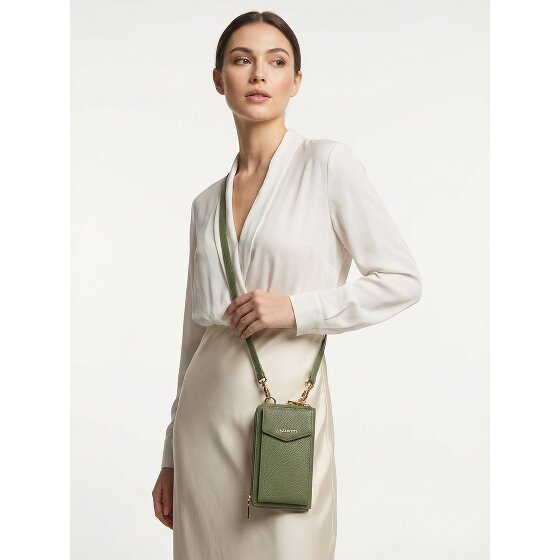 Lazarotti Bologna Leather Zip-Around Geldbörse Handytasche Leder 19 cm