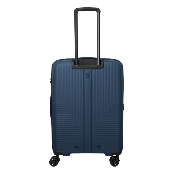 Travelite Air Stripe 4 Rollen Kofferset 3-teilig mit Dehnfalte
