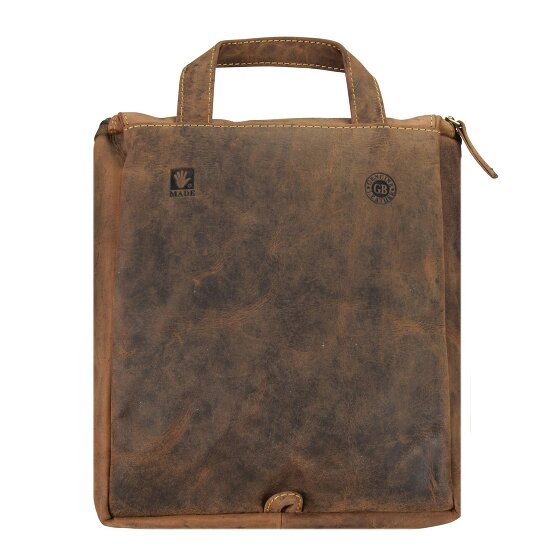 Greenburry Vintage Kulturbeutel Leder 22 cm