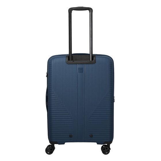 Travelite Air Stripe 4 Rollen Kofferset 3-teilig mit Dehnfalte