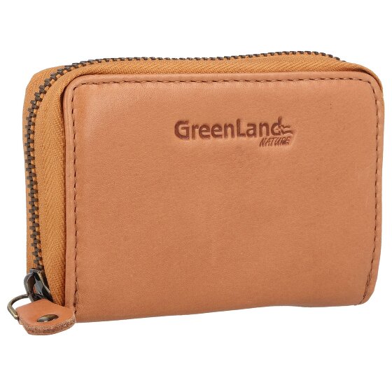 Greenland Nature Kreditkartenetui RFID Schutz Leder 10.5 cm