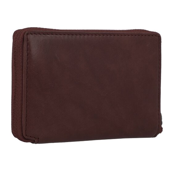 Braun Büffel Arezzo Kreditkartenetui RFID Schutz Leder 11.5 cm