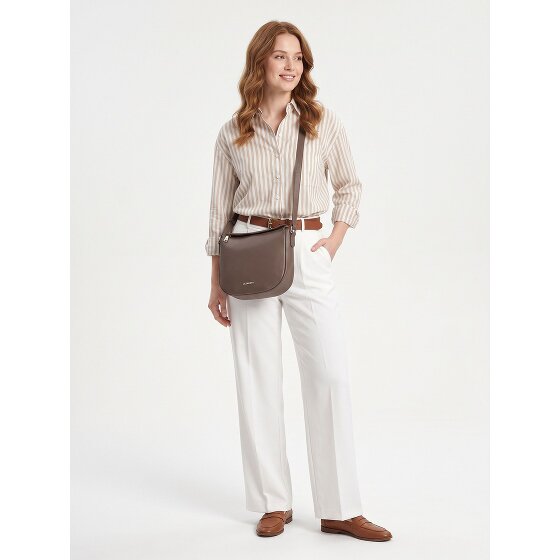 Lazarotti Bologna Leather Crossbody Umhängetasche Leder 25 cm