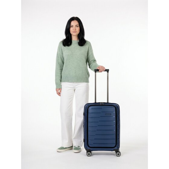 Travelite Air Base 4 Rollen Kabinentrolley 55 cm Laptopfach