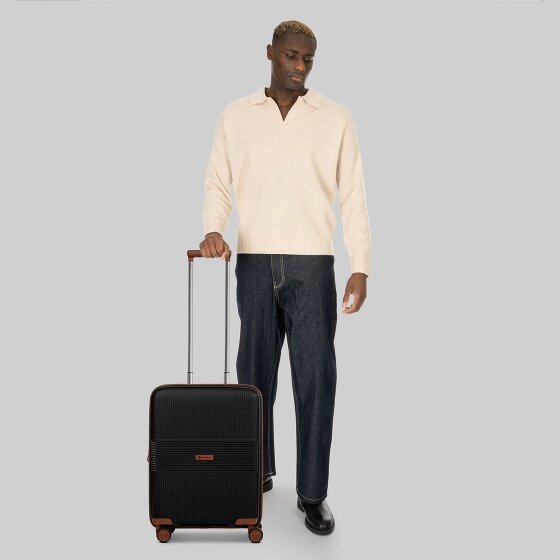 Farmhood Eco Edition 02 4 Rollen Kabinentrolley 55 cm mit Dehnfalte