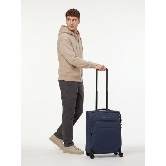 Samsonite Spark Sng 2 4 Rollen Kabinentrolley 55 cm mit Dehnfalte