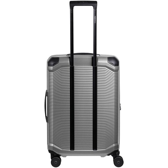Travelite Millennium 4 Rollen Trolley 67 cm mit Dehnfalte