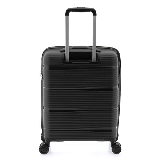 Gladiator 0800 4 Rollen Kabinentrolley 55 cm mit Dehnfalte
