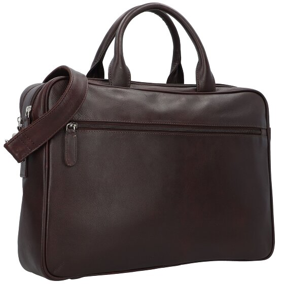 Dermata Aktentasche Leder 40 cm Laptopfach