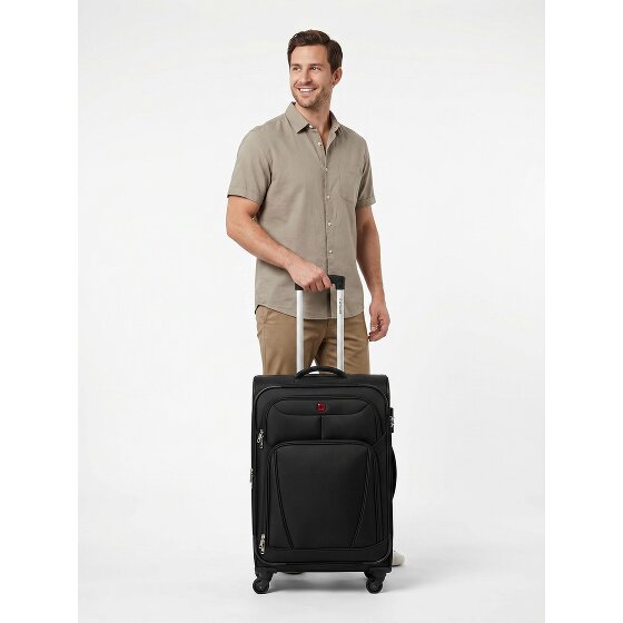 Wenger Beaumont 4 Rollen Trolley M 67 cm mit Dehnfalte